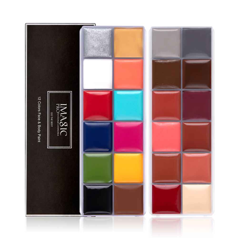 Buy IMAGIC PROfessional cosmetics 12 COLOR BODY PAINTING BD-501 - 1 Pc - Purplle