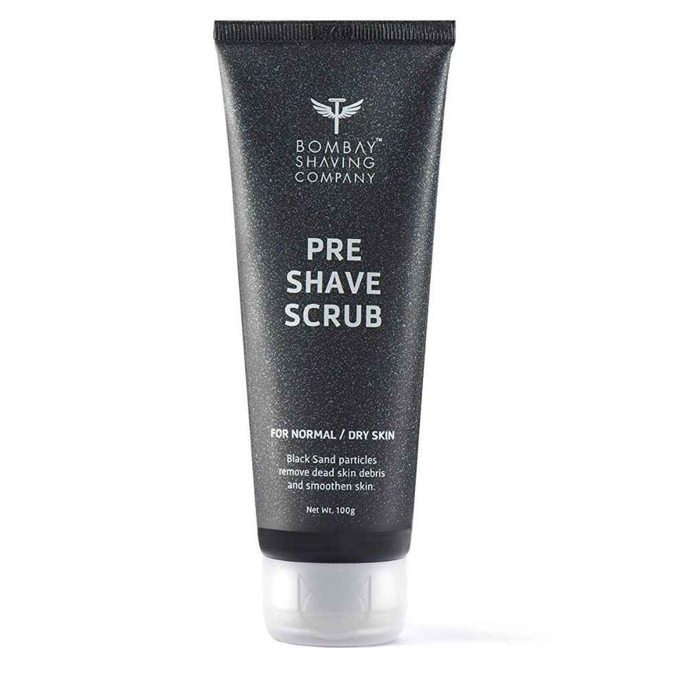 Buy Bombay Shaving Company Pre Shave Scrub (100 gm) | Black Sand, Exfoliates skins & Removes Black Heads, Black - Purplle