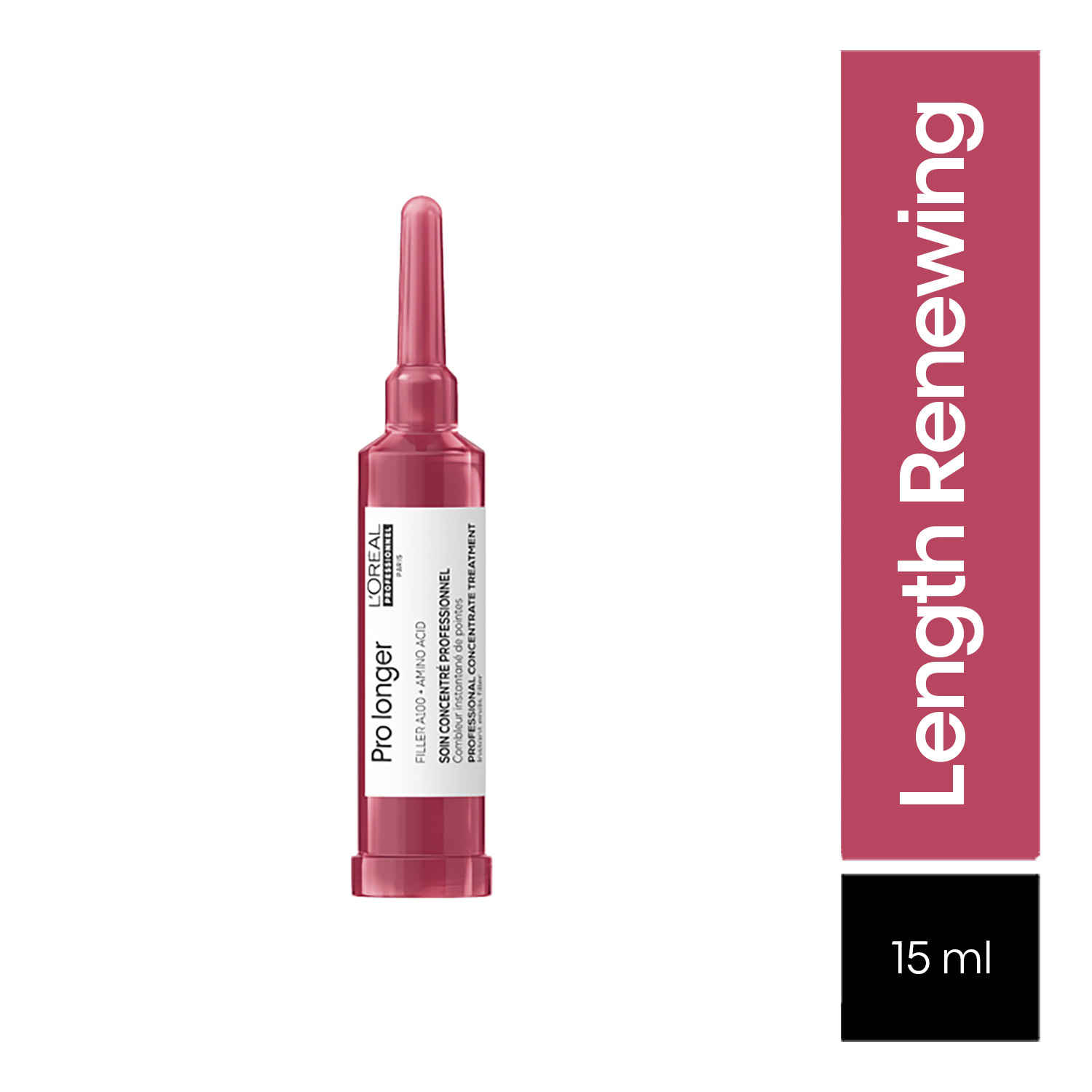 Buy L'Oreal Professionnel Serie Expert Pro Longer Concentrate Treatment | For Long Hair with Thin Ends | With Filler-A100 and Amino Acid (15ml) - Purplle