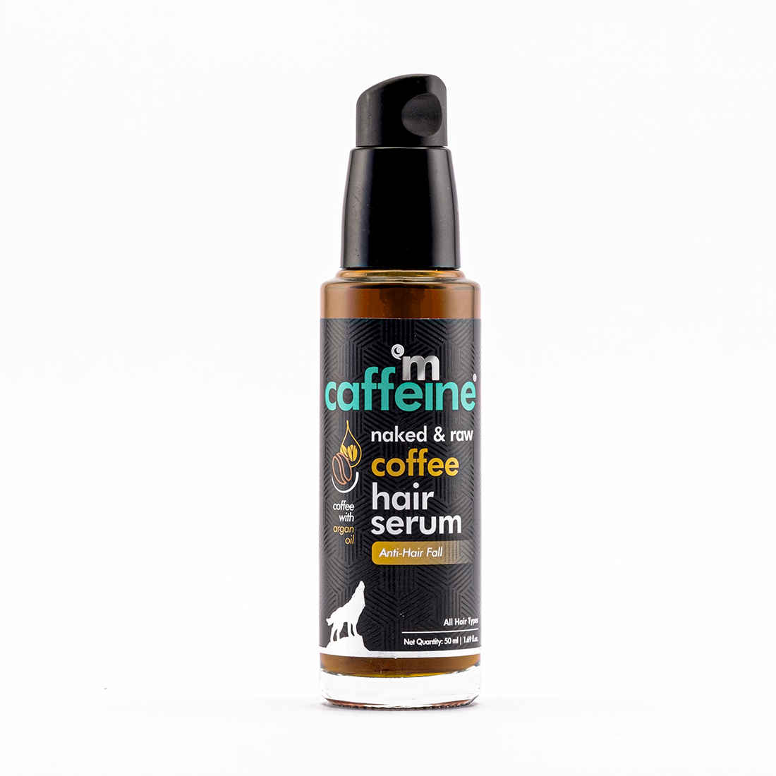 Buy mCaffeine Coffee Hair Serum () | With Walnut & Argan Oil | Controls Hair Fall & Strengthens Hair Strands | For Men & Women | Lightweight, Non-Sticky & Sulphate Free 50 ml - Purplle