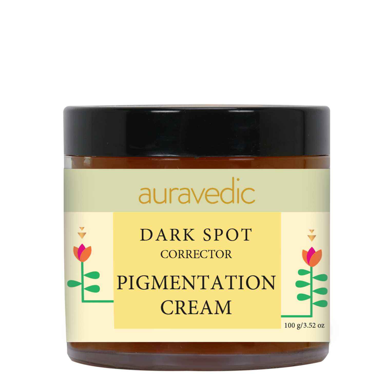 Buy Auravedic Dark spots removal cream 100gms face cream for Dark spots , skin lightening , skin whitening cream with Almond oil/Wheatgerm oil/Avocado oil/Turmeric for Women/Men. (Paraben free) - Purplle