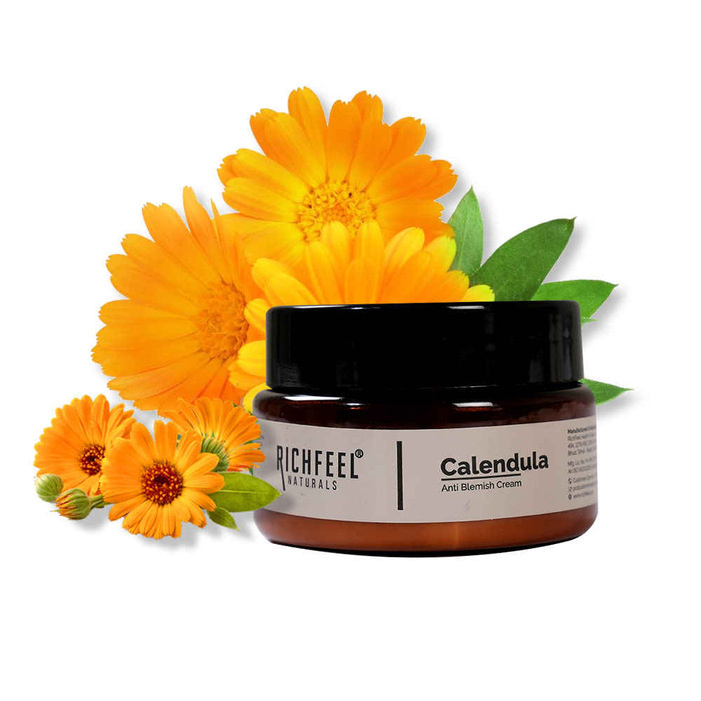 Buy Richfeel Calendula Anti Blemish Cream (50 gm) - Purplle