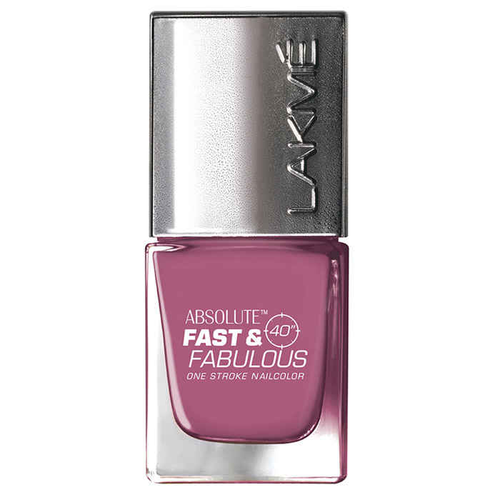 Buy Lakme Fast & Fabulous Wicked Pink Nail Polish 22 (10 ml) - Purplle