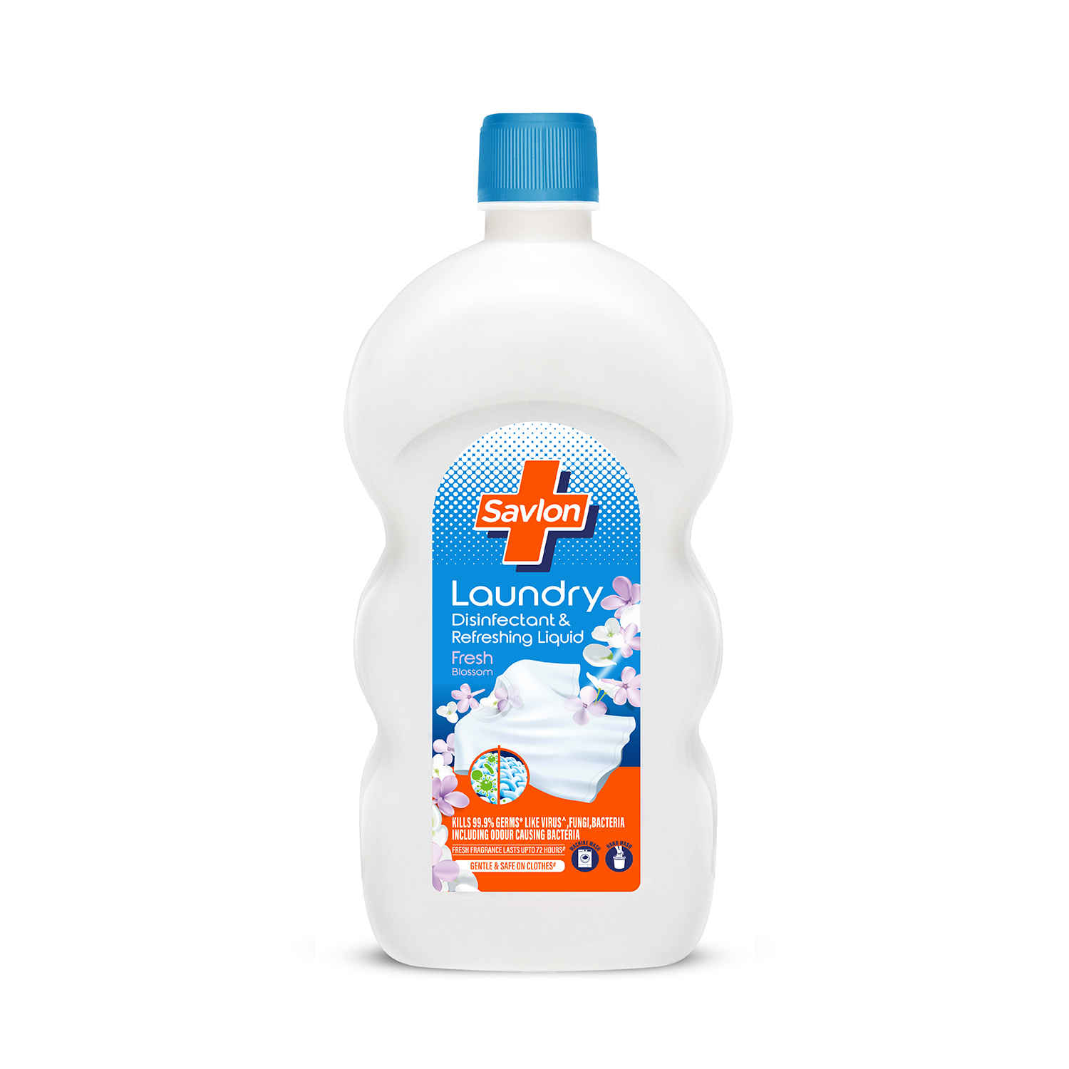 Buy Savlon Laundry Disinfectant & Refreshing Liquid 1000ml| After Detergent Wash|Kills germs on clothes|Fresh fragrance lasts upto 72 hrs|Safe on clothes, Natural - Purplle