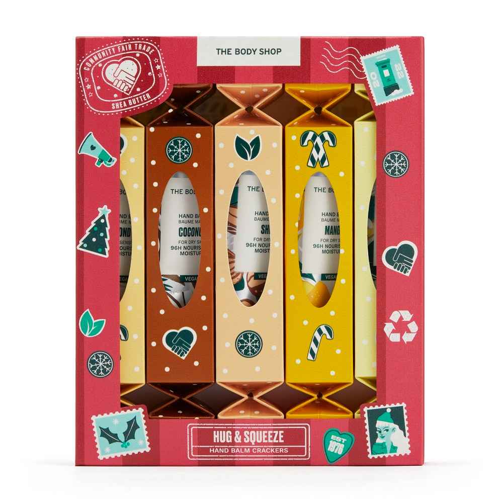 Buy The Body Shop Hug & Squeeze Hand Balm Crackers-1 Pc - Purplle