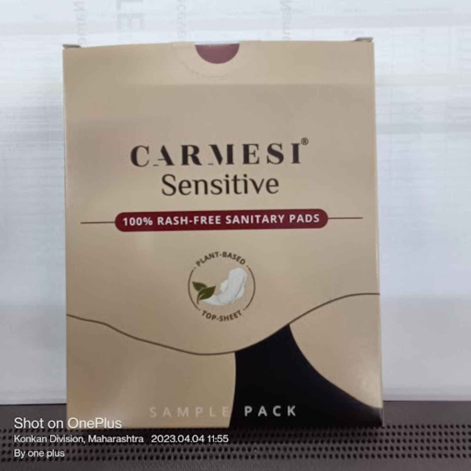 Buy Carmesi Sensitive Sample Pack - Sanitary Pads (L, XL, XXL) Pack of 3 - Purplle