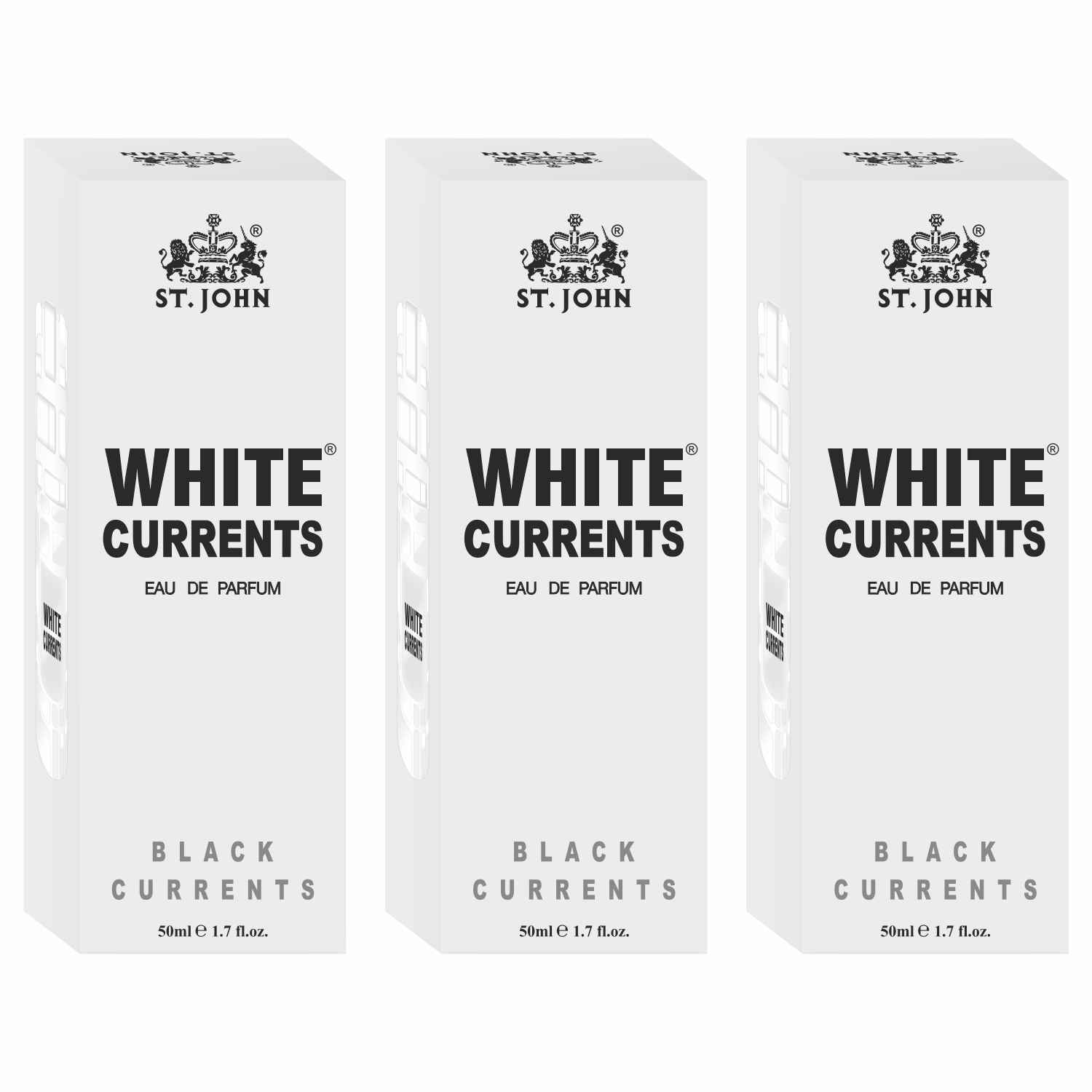 Buy St John St. John Cobra White Current 50 ml Pack of 3 Body Perfume Spray Gift Pack Eau de Parfum - 150 ml (For Men & Women) - Purplle