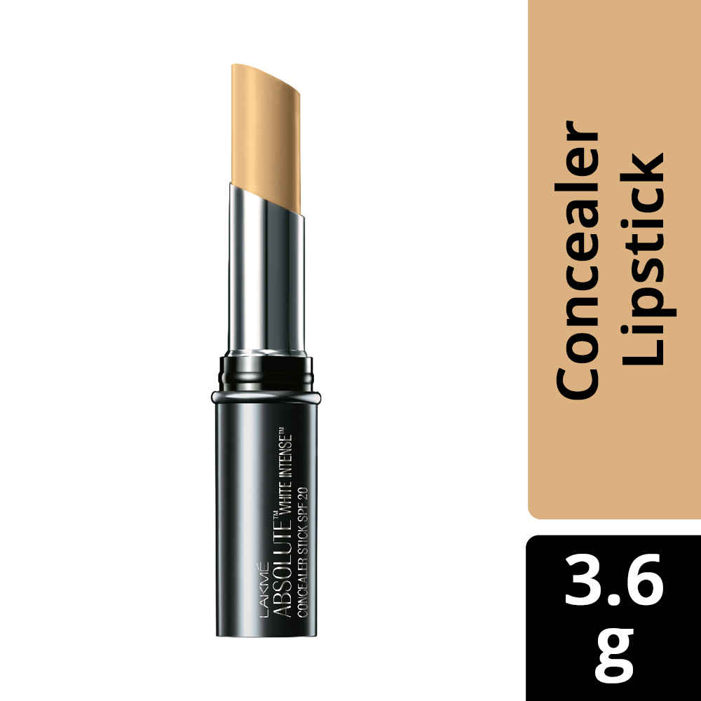 Buy Lakme Absolute White Intense Concealer Stick SPF 20 - Ivory 01 (3.6 g) - Purplle