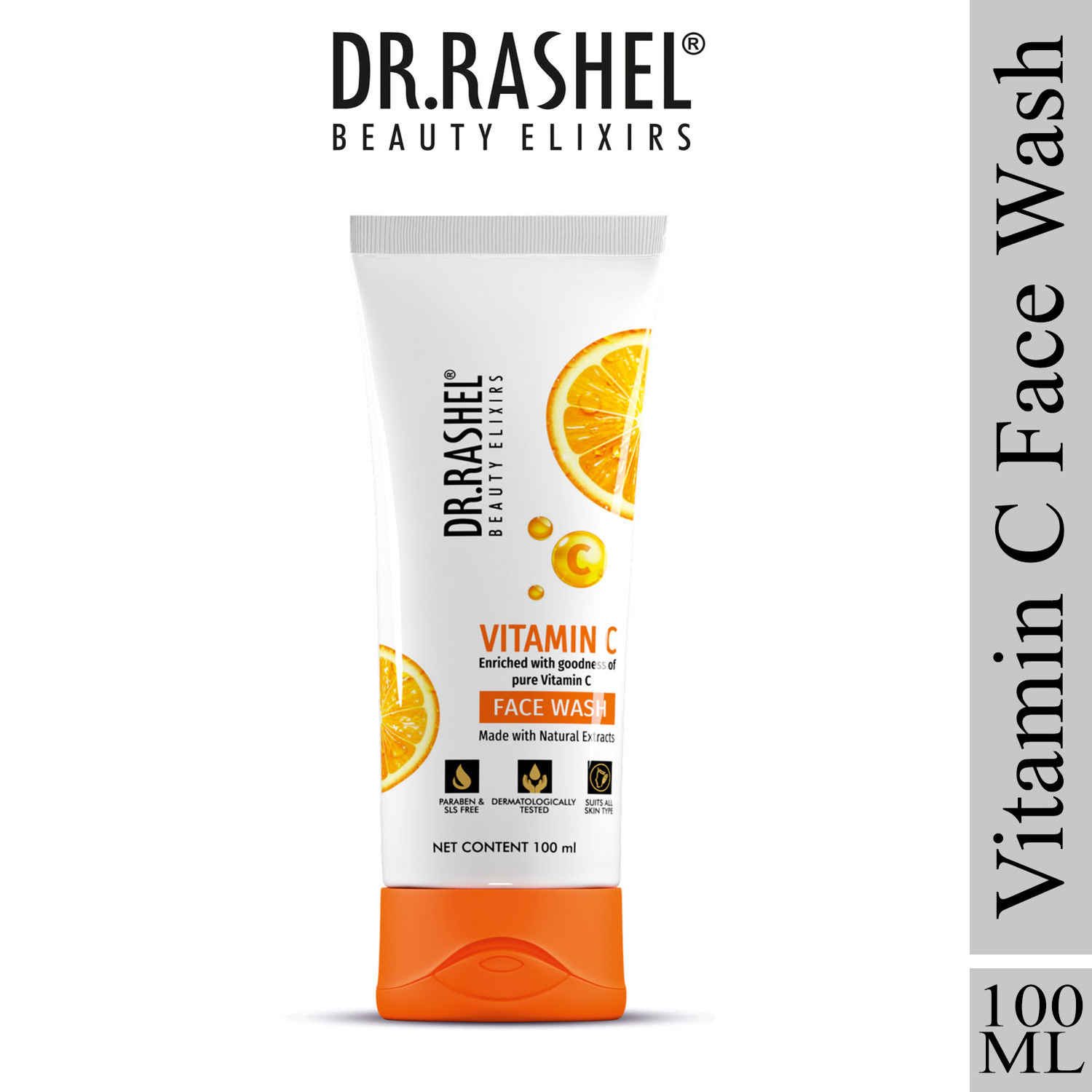 Buy Dr.Rashel Vitamin C Face Wash (100ml) - Purplle