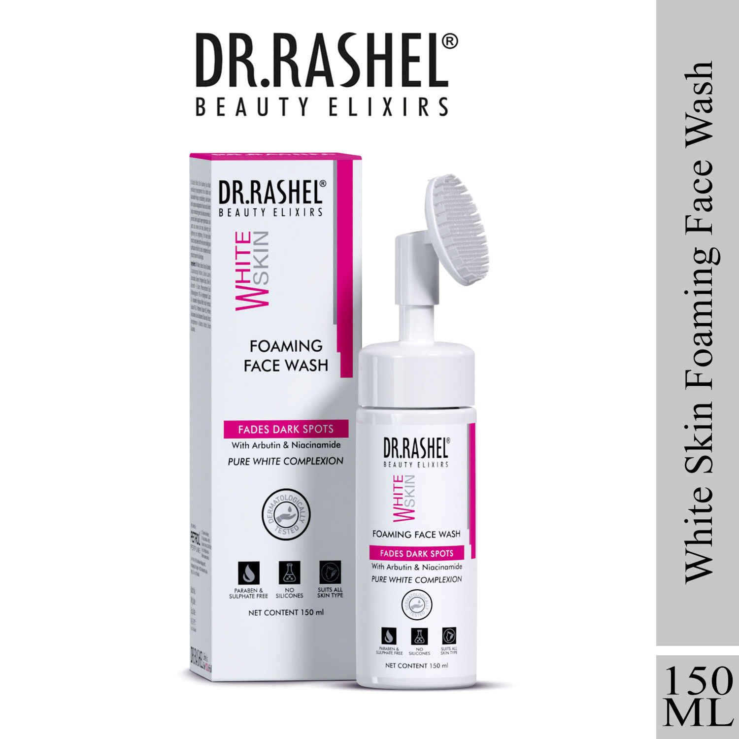 Buy Dr.Rashel White Skin Foaming Face Wash (150 ml) - Purplle