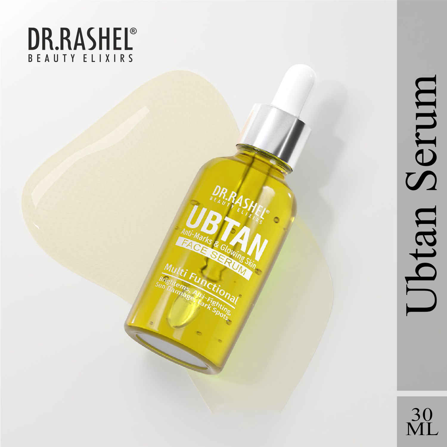 Buy Dr.Rashel Ubtan Face Serum Anit-Marks and Glowing Skin (30 ml) - Purplle