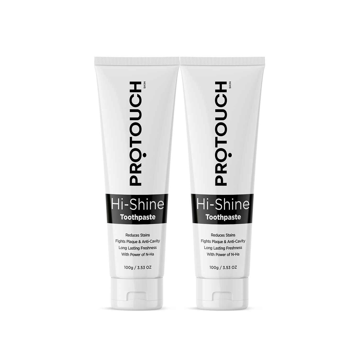 Buy PROTOUCH Hi Shine Toothpaste (Pack of 2) - Purplle