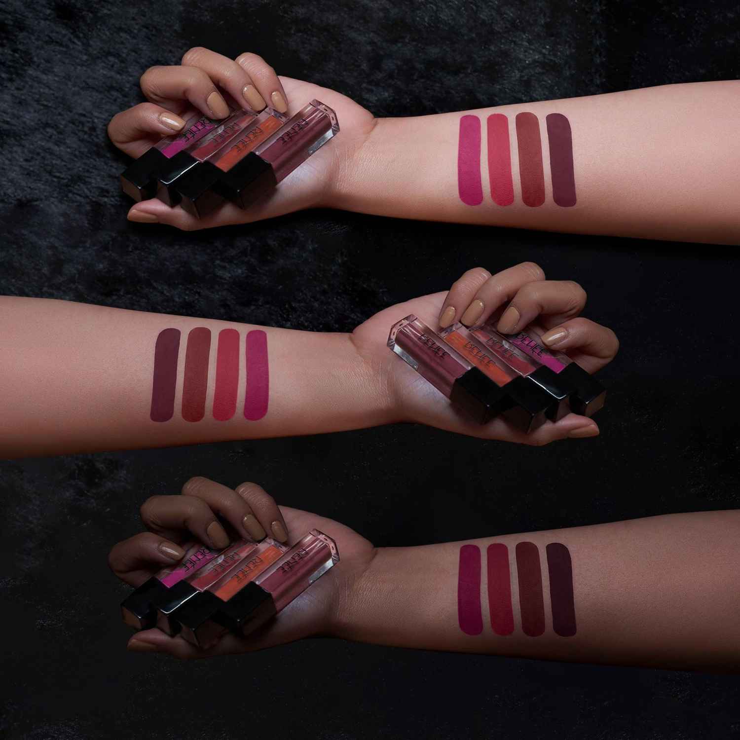 Buy RENEE Stay With Me Minis Matte Liquid Lipsticks, 02 Nutty Nudes 2 ml each, Long lasting, Light Weight & Non Transfer Formula, Water & Smudge Proof - Purplle