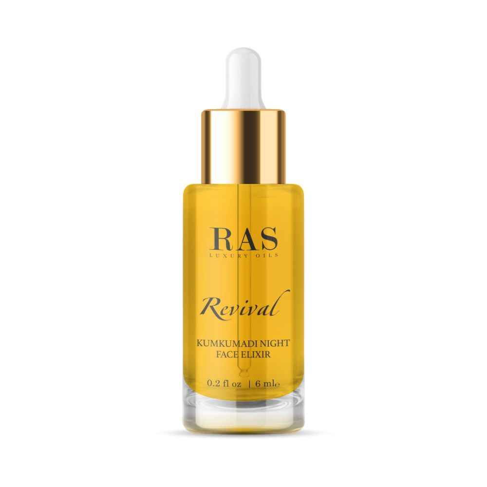 Buy RAS Luxury Oils Revival Kumkumadi Night Face Elixir (6 ml) - Purplle