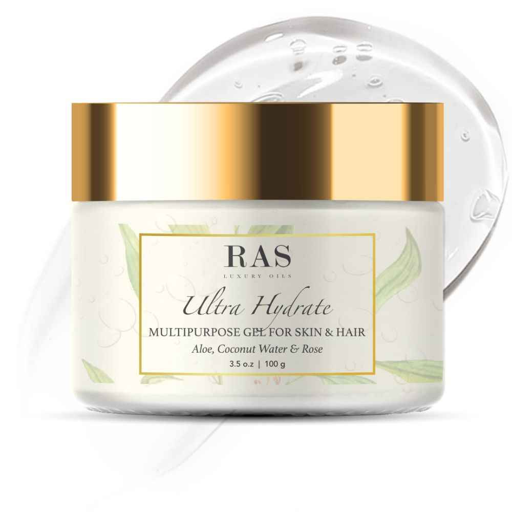 Buy RAS Luxury Oils Ultra Hydrate Multi-Purpose Gel for Skin and Hair (100 gm) - Purplle