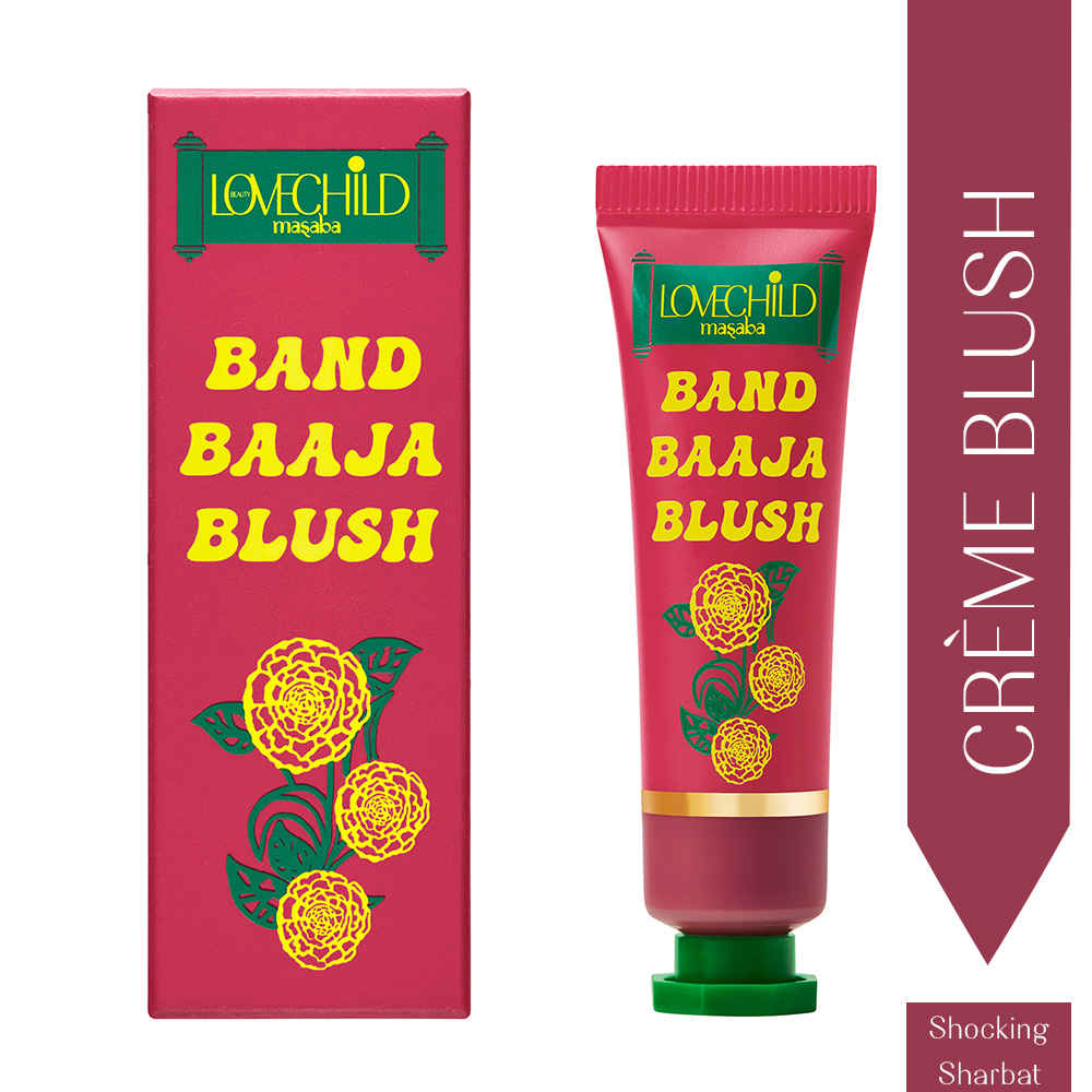Buy LoveChild Masaba - Band Baaja Blush - 02 Shocking Sharbat (Deep Pink) - Purplle