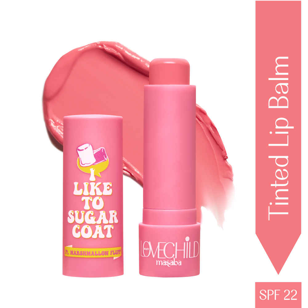 Buy LoveChild Masaba - I like to Sugar Coat' Ft. Marshmallow Fluff Lip Balm 1 Pc - Purplle