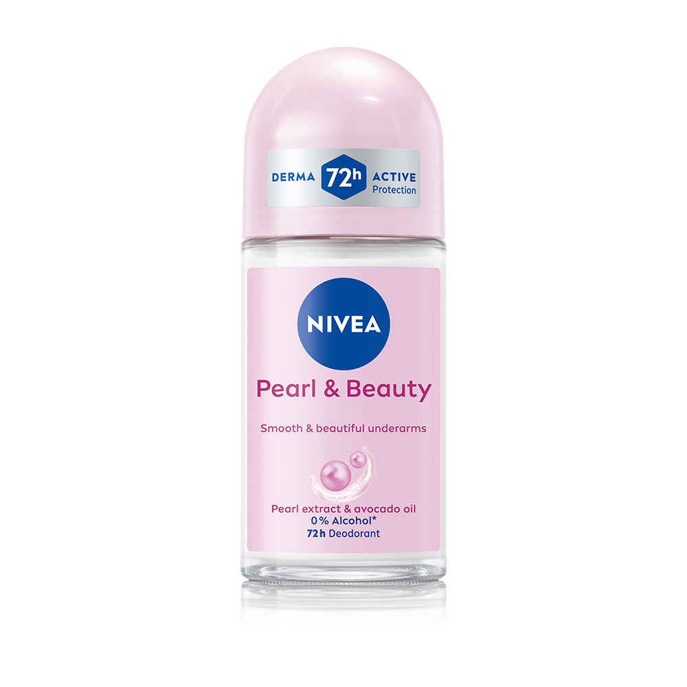 Buy Nivea Pearl & Beauty Deo Roll-on For Women (50 ml) - Purplle