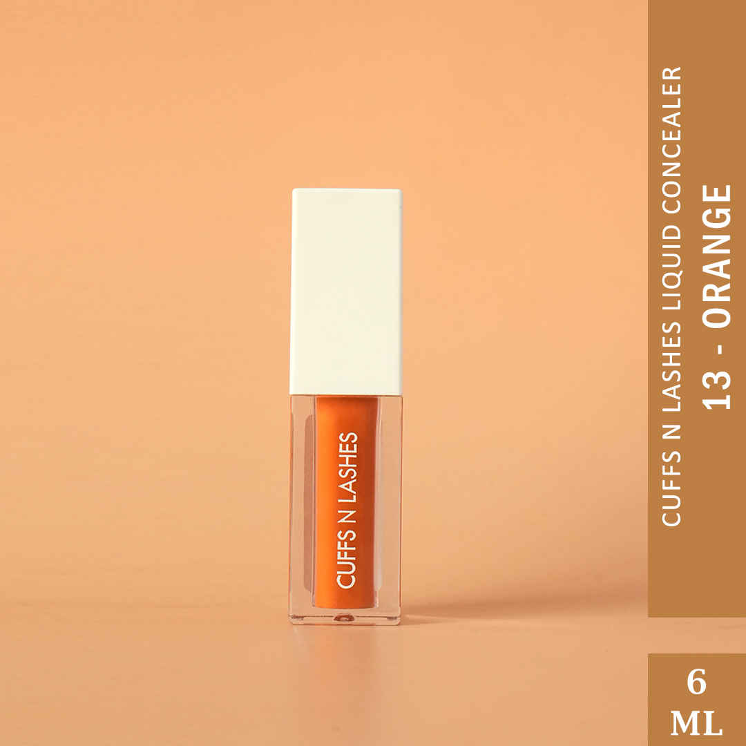 Buy Cuffs N Lashes Cover It All Liquid Concealer -Orange-13 - 6 ml - Purplle