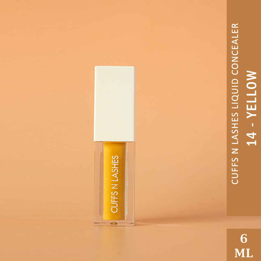 Buy Cuffs N Lashes Cover It All Liquid Concealer -Yellow-14 - Purplle