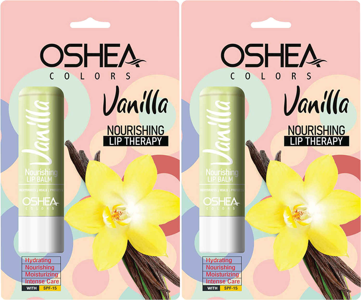 Buy Oshea Herbals Vanilla Lip Therapy 4.5Grams pack of 2 - Purplle