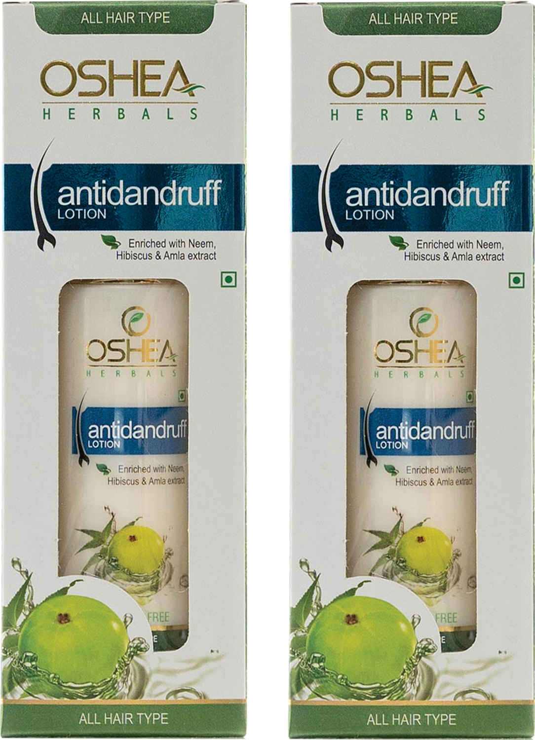 Buy Oshea Herbals Antidandruff Lotion 50milliliters pack of 2 - Purplle