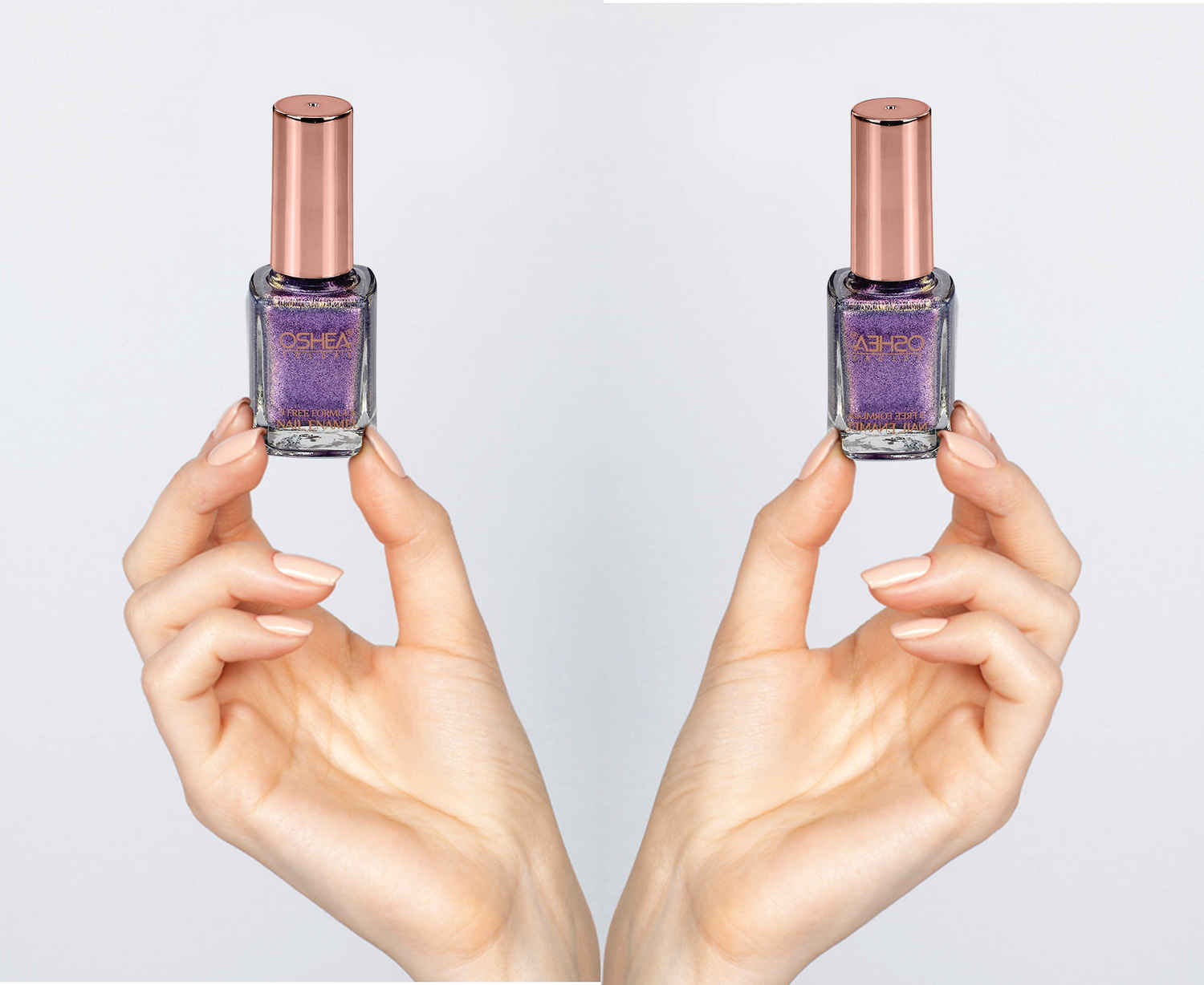 Buy Oshea HerbalsNail Enamel 13 Titanic Purple 10Milliliters pack of 2 - Purplle