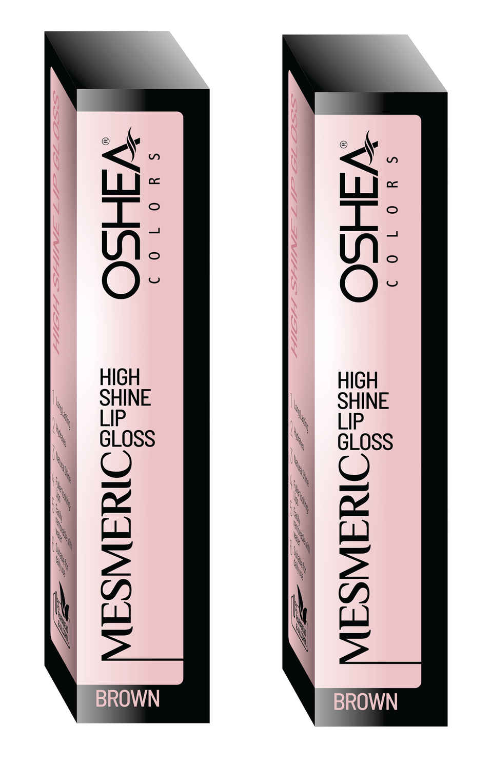 Buy OSHEA HERBALS colors Mesmeric High Shine Lip Gloss (brown) pack of 2 - Purplle