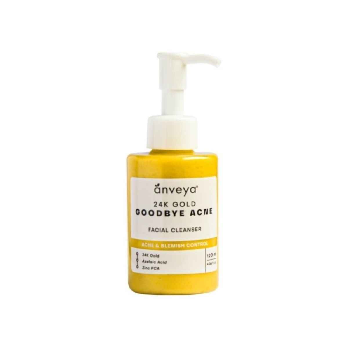 Buy Anveya Goodbye Acne Cleanser (Face Wash) For Acne & Pimple Scars Removal, 120 ml - Purplle