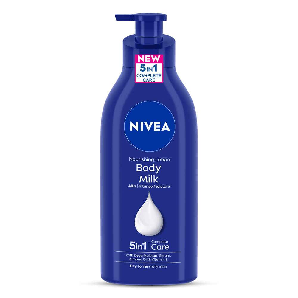 Buy NIVEA Body Lotion Nourishing Body Milk For Very Dry Skin 600ml - Purplle