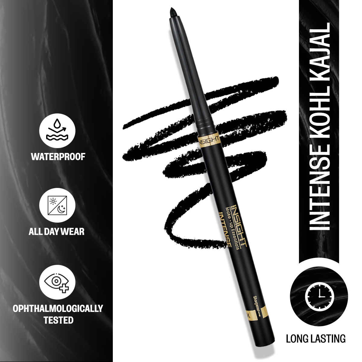 Buy Insight Intense Kohl Kajal 0.35 gm - Purplle
