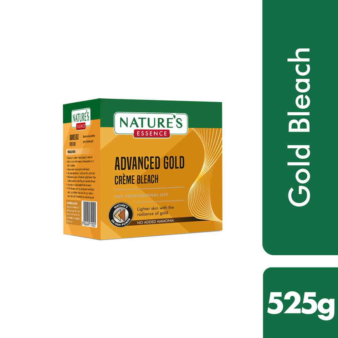Buy Nature's Essence Advanced Gold Creme Bleach (525 gm) - Purplle