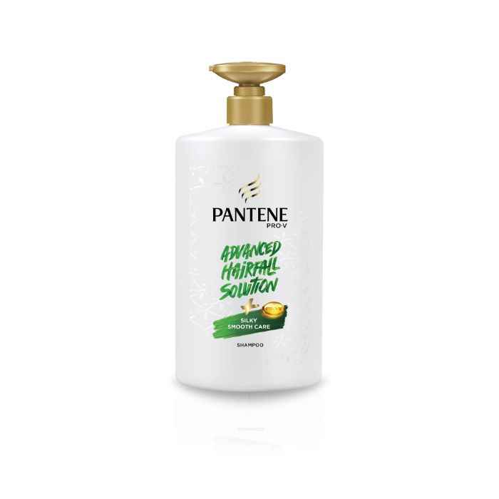 Buy Pantene Pro-V Silky Smooth Care Shampoo (1 L) - Purplle