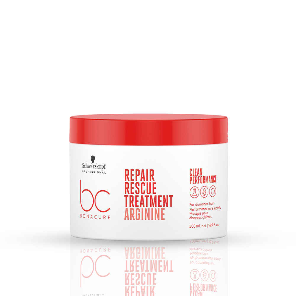 Buy Schwarzkopf Professional Bonacure Repair Rescue Treatment With Arginine Masque 500 ml - Purplle