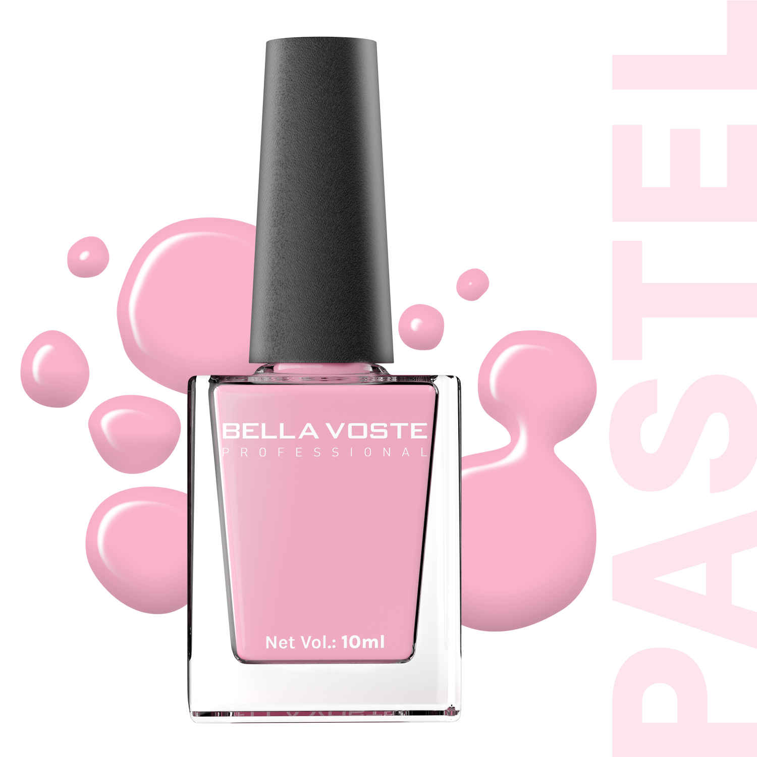 Buy Bella Voste Pastel Nail Polish|Quick Drying Formula|Cruelty Free|Paraben Free & No Harmful Chemicals|Vegan|Lasts for 7 Days & more|Chip Resistant |Pastel COLOR Formula with Smooth & Easy Application | Shade no - P01 - 10 ml - Purplle