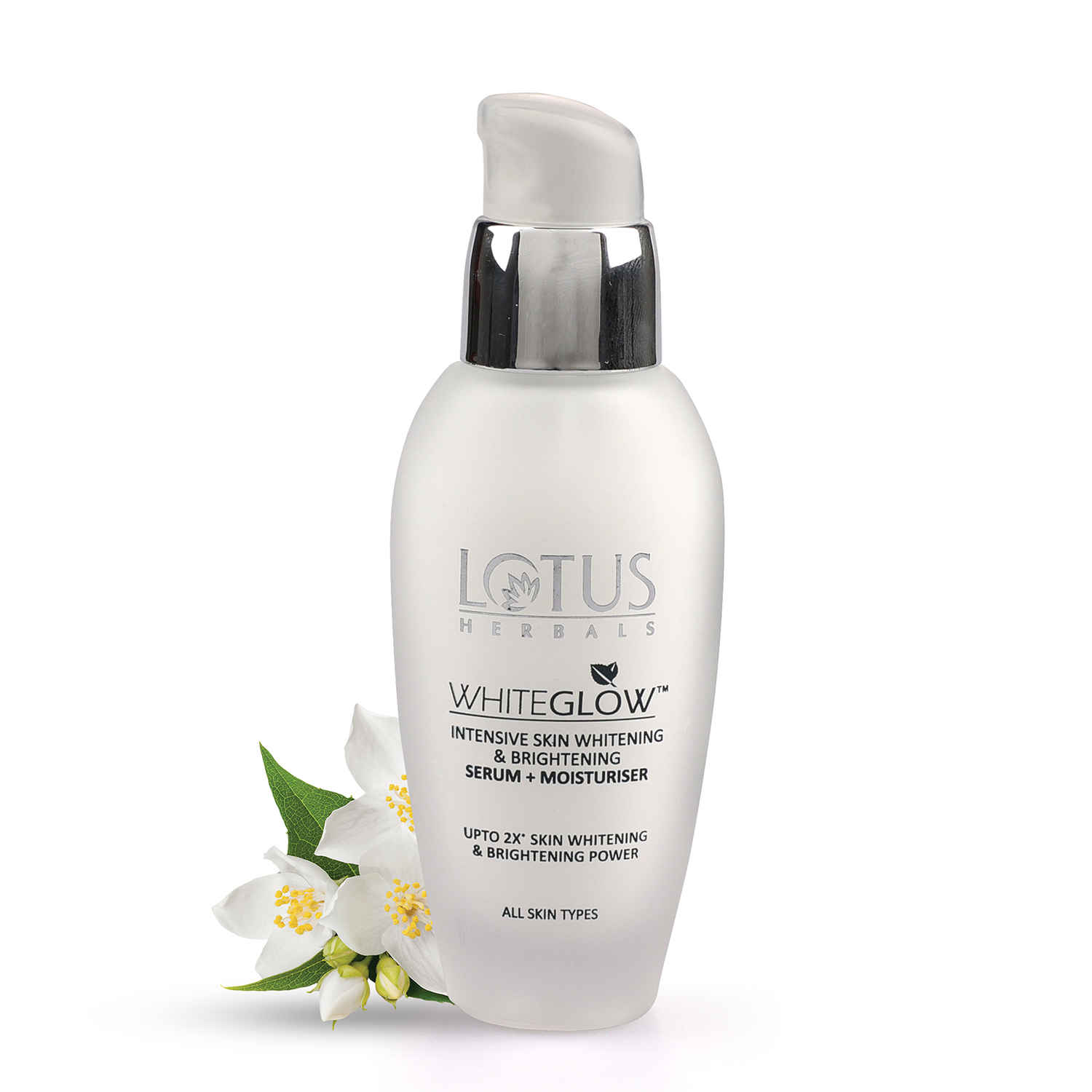 Buy Lotus Herbals Whiteglow Intensive Skin Serum + Moisturiser | Nourishes & Moisturises Skin | For All Skin Types | 30 ml - Purplle