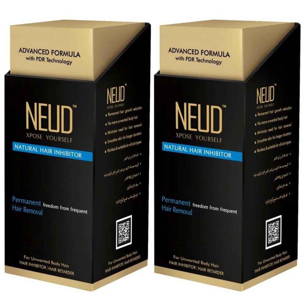 Buy NEUD Natural Hair Inhibitor for Men & Women – 2 Packs (80 gm each) - Purplle