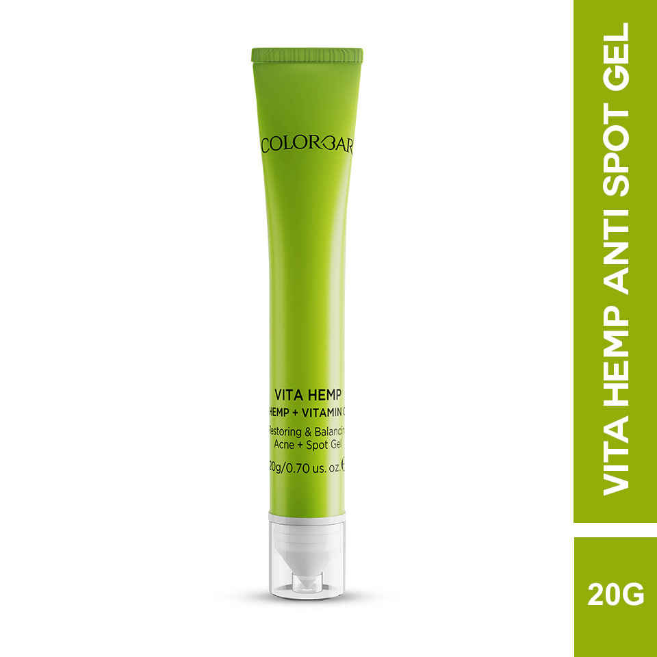 Buy Colorbar Vita Hemp Restoring & Balancing Anti-Acne/Spot Gel 20 gm - Purplle