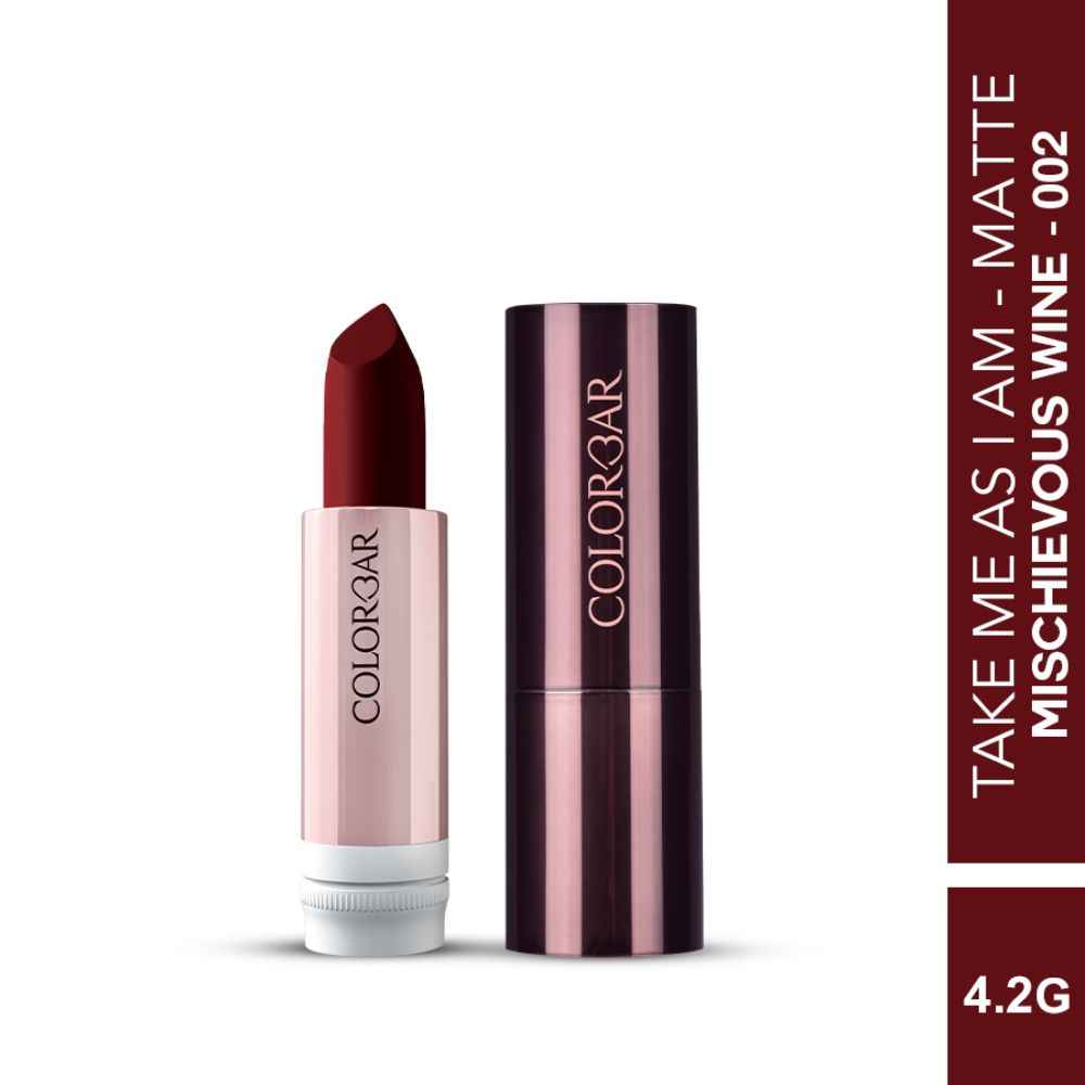 Buy Colorbar Take Me As I Am Vegan Matte Refill Mischievous Wine-[002] - Purplle