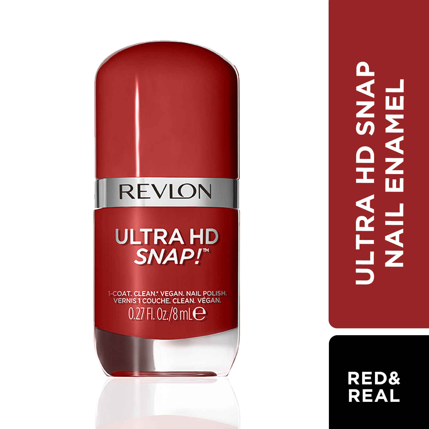 Buy Revlon Ultra HD Snap Nail Polish - shade - Red and Real - Purplle