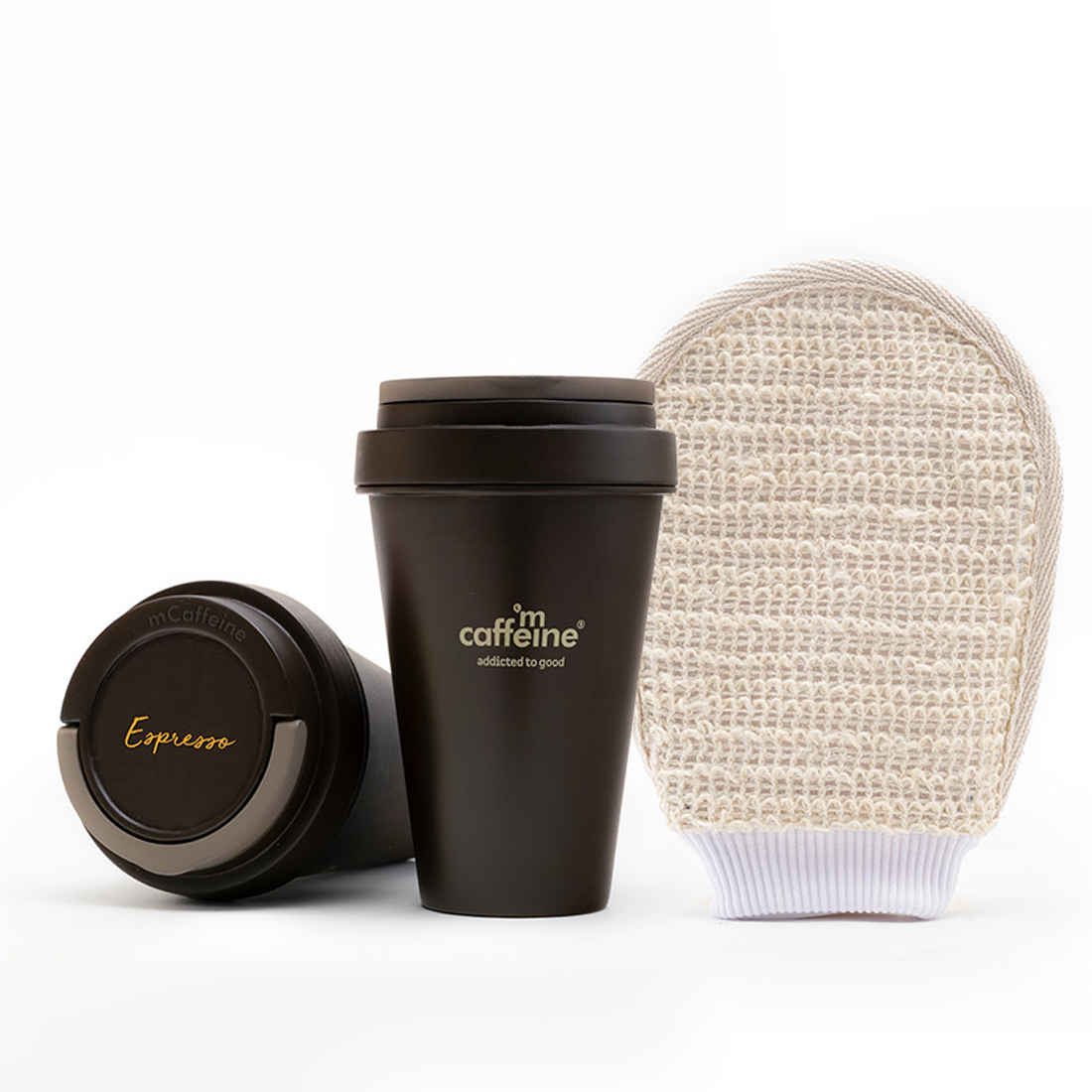 Buy mCaffeine Exfoliating Shower Routine Combo of 3 - Purplle