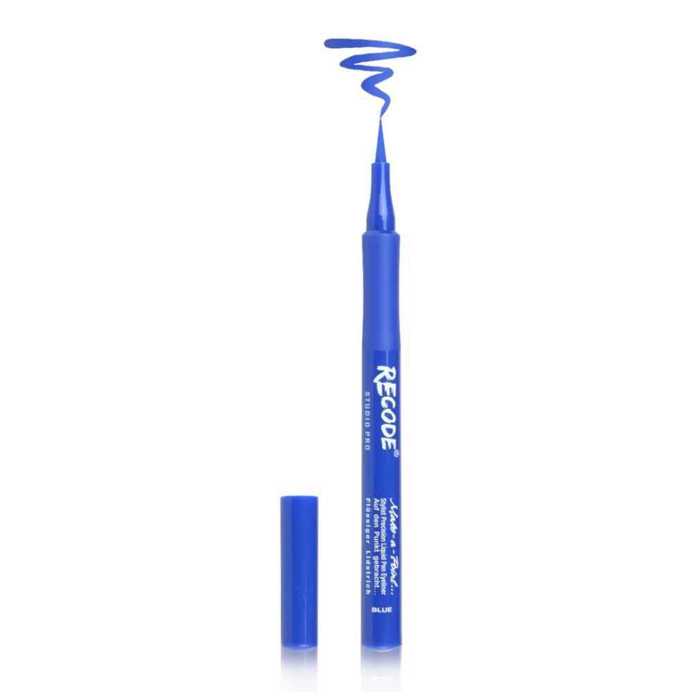 Buy Recode Sketch Pen Eyeliner- Blue - Purplle