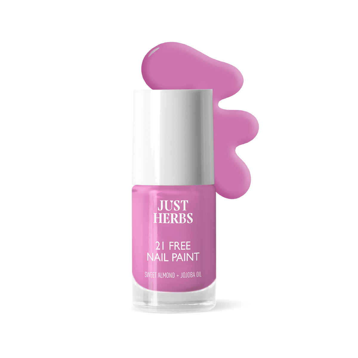 Buy Just Herbs Nail Polish 21 Chemical Free Formula, Quick Dry, Glossy, Lilac Lily -6 ml - Purplle