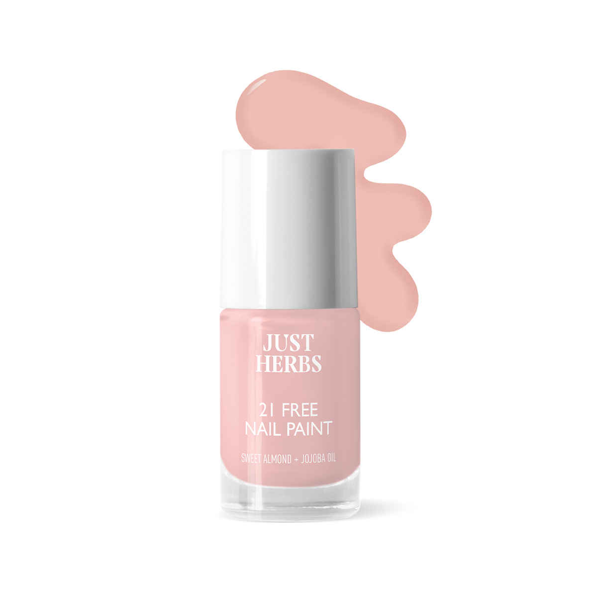 Buy Just Herbs Nail Polish 21 Chemical Free Formula, Quick Dry, Glossy, Lotus Luxe -6 ml - Purplle