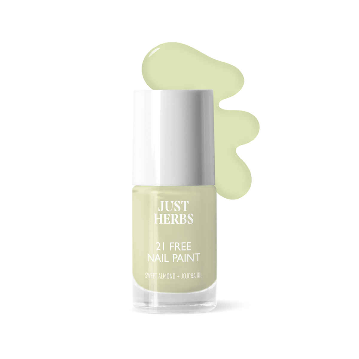 Buy Just Herbs Nail Polish 21 Chemical Free Formula, Quick Dry, Glossy, Sage Green-6 ml - Purplle