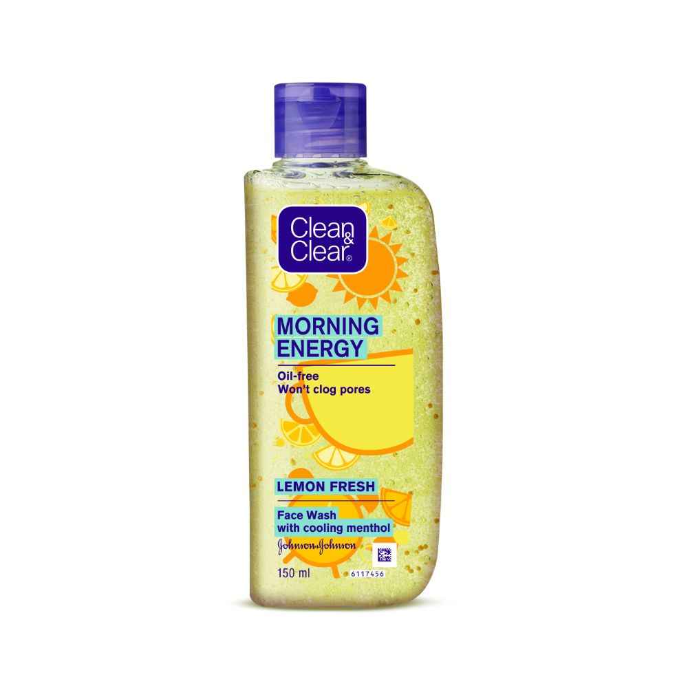 Buy Clean & Clear Morning Energy Lemon Fresh Face Wash 150ml - Purplle