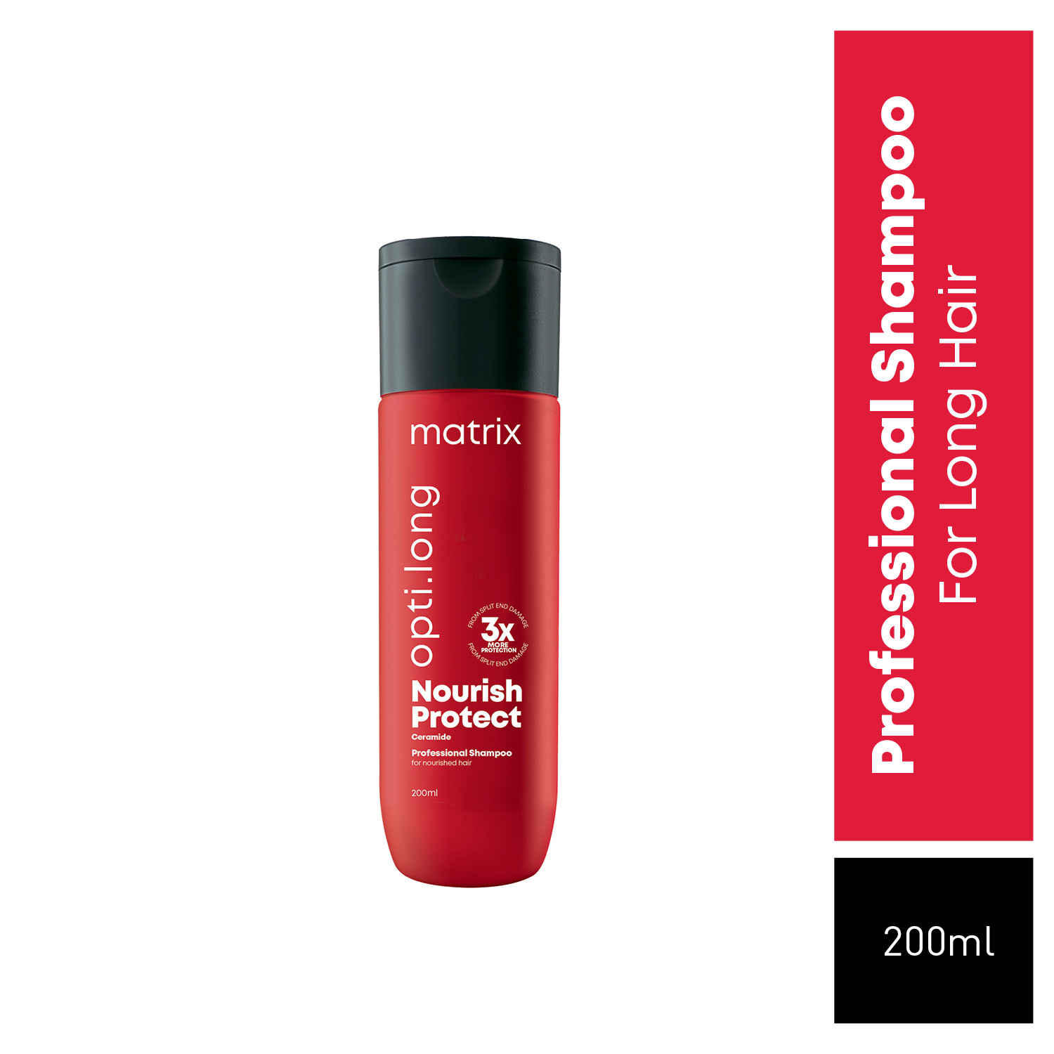 Buy MATRIX Opti Long Professional Shampoo|For Healthy, Long Hair With Nourished Lengths & Split Ends Protection | With Ceramide (200 ml) - Purplle