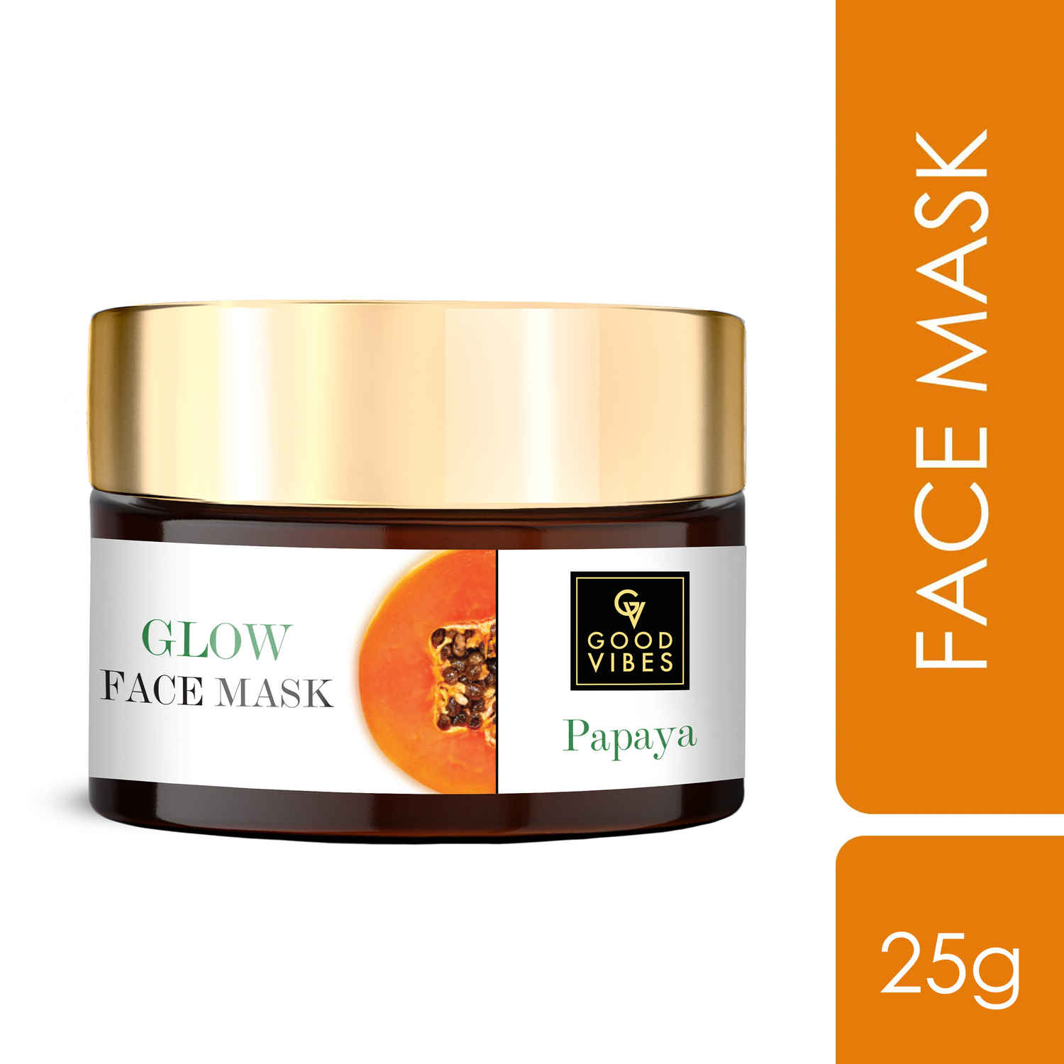 Buy Good Vibes Face Mask - Papaya (25 gm) - Purplle