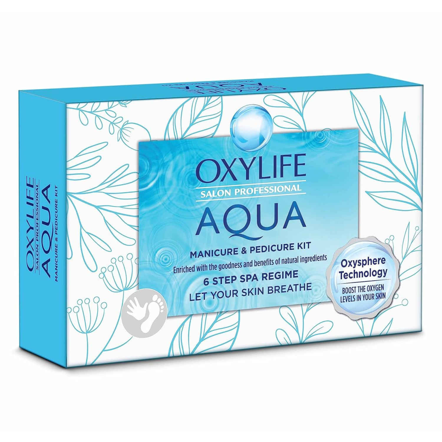 Buy Dabur Oxylife Aqua Manicure Pedicure Kit - 70gm - Purplle