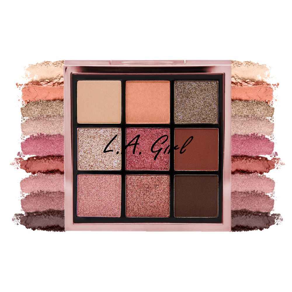 Buy L.A. Girl Keep It Playful 9 Color Eye Palette-Playmate 14 gm - Purplle